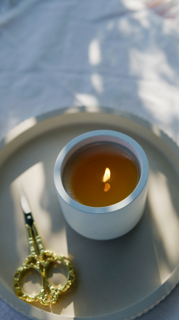 Lumânare "ROUND JAR" [2]