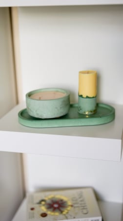 Seturi cadou - Set tăviță + lumânare