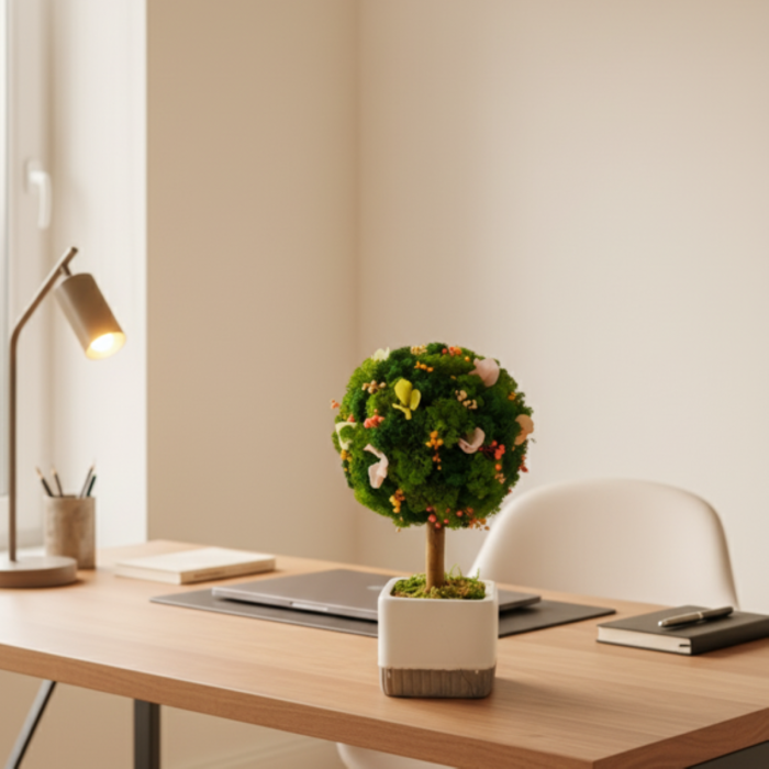 COPACUL SPIRIDUSULUI - Copacel Decorativ cu Licheni Naturali Stabilizati pentru Birou [2]