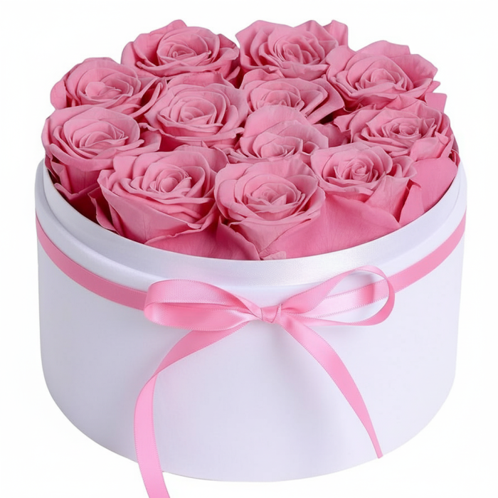 PASTEL PINK - CUTIE CU TRANDAFIRI CRIOGENATI [1]