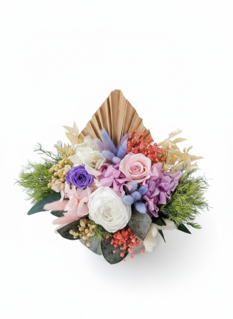 AURA PASTEL - ARANJAMENT PREMIUM CU TRANDAFIRI CRIOGENATI [2]