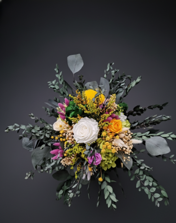 Extravaganta Florala - Aranjament Floral Bogat cu Trandafiri Criogenati [2]