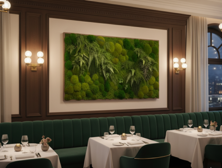 NATURE FOREST - TABLOU DECORATIV NATURAL STABILIZAT PENTRU PERETE [2]