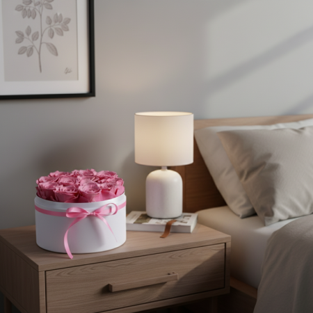 PASTEL PINK - CUTIE CU TRANDAFIRI CRIOGENATI [1]