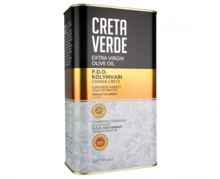 Ulei Masline Extravirgin Creta Verde - Ulei Masline Extra Virgin Creta Verde Estate PDO -  3lt