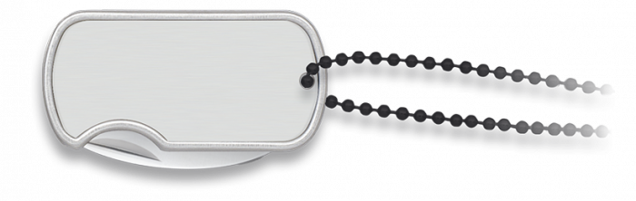 Briceag Lant cu pandantiv Albainox Dog Tag Spania 10 CM [2]