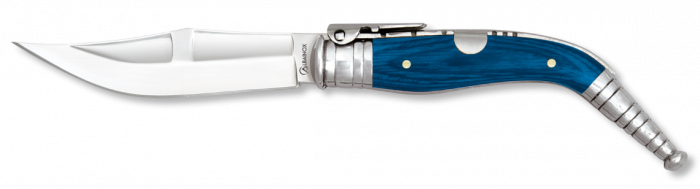 Briceag Spaniol Cricket Bandolera Lemn Albastru Lama 16 CM Albainox 38 CM 01796 [2]