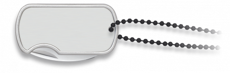 Briceag Lant cu pandantiv Albainox Dog Tag Spania 10 CM [1]