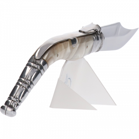 Briceag Spaniol Cricket Bandolera Imitatie Perla, Alb, Lama 14 CM Albainox 33 CM [2]