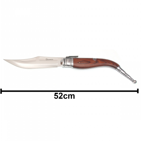 Briceag Spaniol Cricket Bandolera Gigante Lama 22.5 CM Albainox 52CM + Suport 04011 [1]