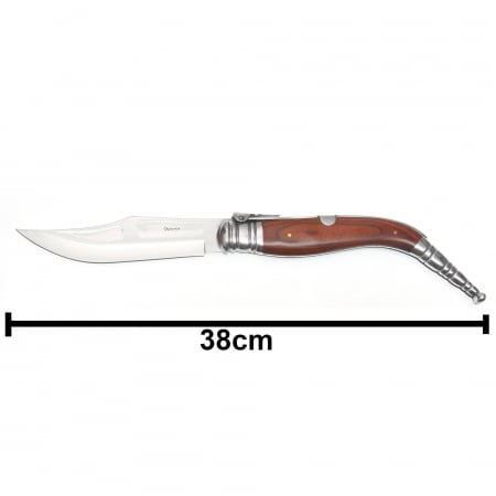 Bandolera - Briceag Spaniol Cricket Bandolera Lemn Lama 16 CM Albainox 38 CM 04013