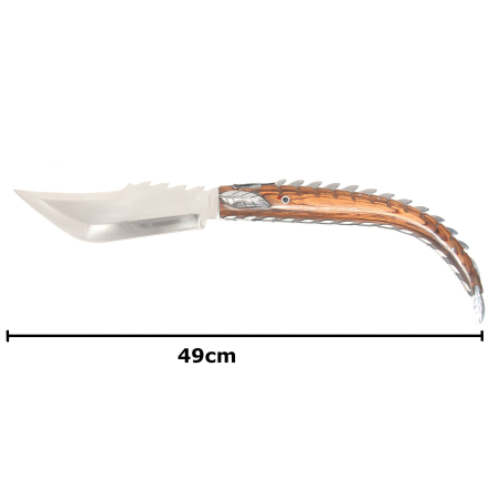 Briceag Spaniol Cricket ESPINO Gigante Lama 22.5 CM Albainox 49CM + Suport [1]