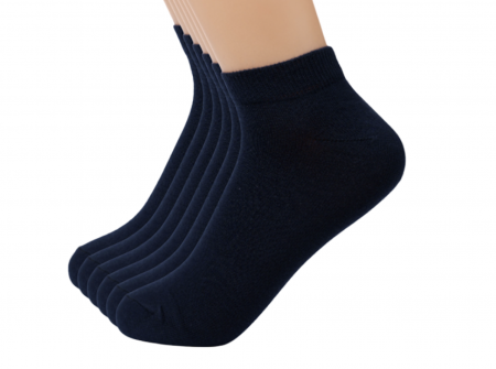 Seturi de Ciorapi - ARTICOL 3-2. SET  SOSETE  NEGRE 6 PERECHI INALTIMEA  7CM MARIMEA 39-41