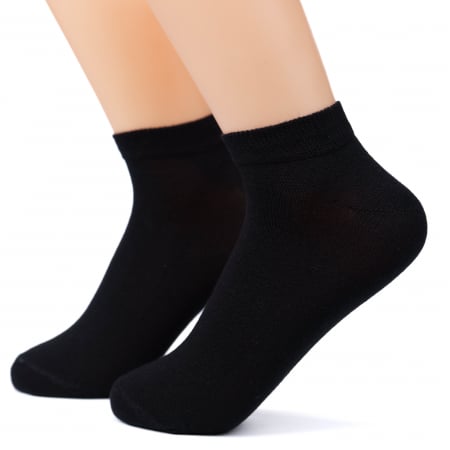 ARTICOL 3-2. SET  SOSETE  NEGRE 6 PERECHI INALTIMEA  7CM MARIMEA 39-41 [1]