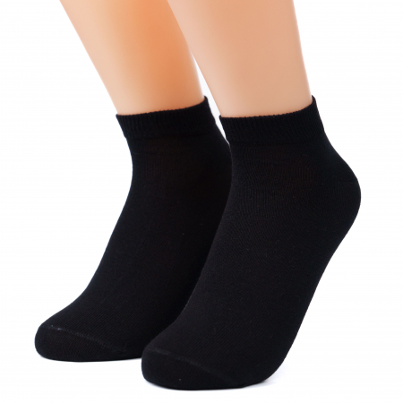 ARTICOL2-3. SET SOSETE ALBE 3 PERECHI NEGRE 3 PERECHI INALTIMEA  7CM MARIMEA 36-38 SET 6 PERECHI [2]