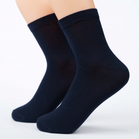 ARTICOL6-3 set  SOSETE  ALBASTRI INTUNECAT (NAVY) 5 PERECHI INALTIMEA  14CM MARIMEA 36-38 [1]