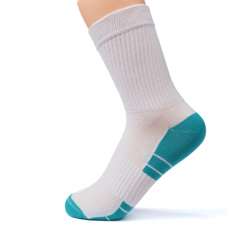 Produse - SOSETE  GUMA SPORT ALBE COMBINAT TURCUAZ