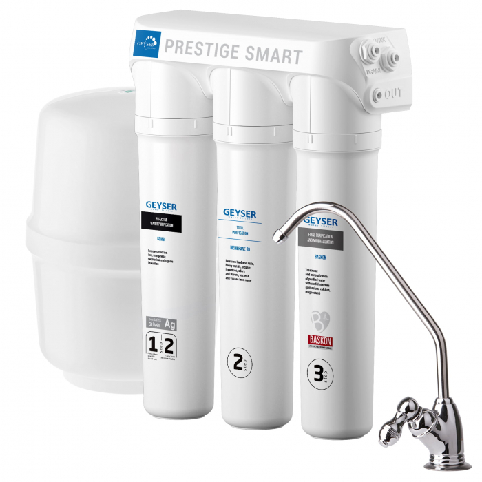 Filtru pentru apa cu osmoza inversa fara pompa Geyser Prestige Smart [1]