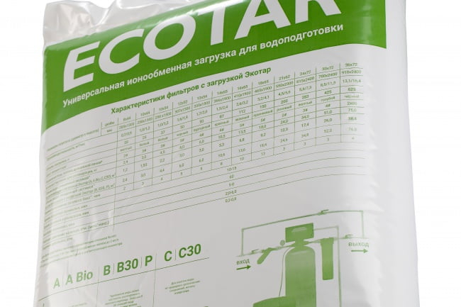Mediu Filtrant dedurizare/deferizare/demagnetizare Ecotar B (sac 25L) [4]
