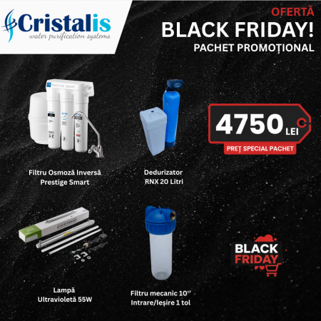 Osmoza Inversa Casnica - Ofertă Black Friday – Pachet complet pentru apă curată!