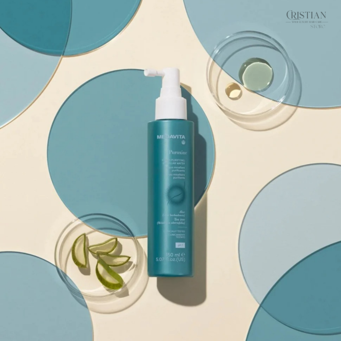 Apa Micelara Purifianta Scalp Medavita Puroxine - Tratament Anti-Matreata [4]