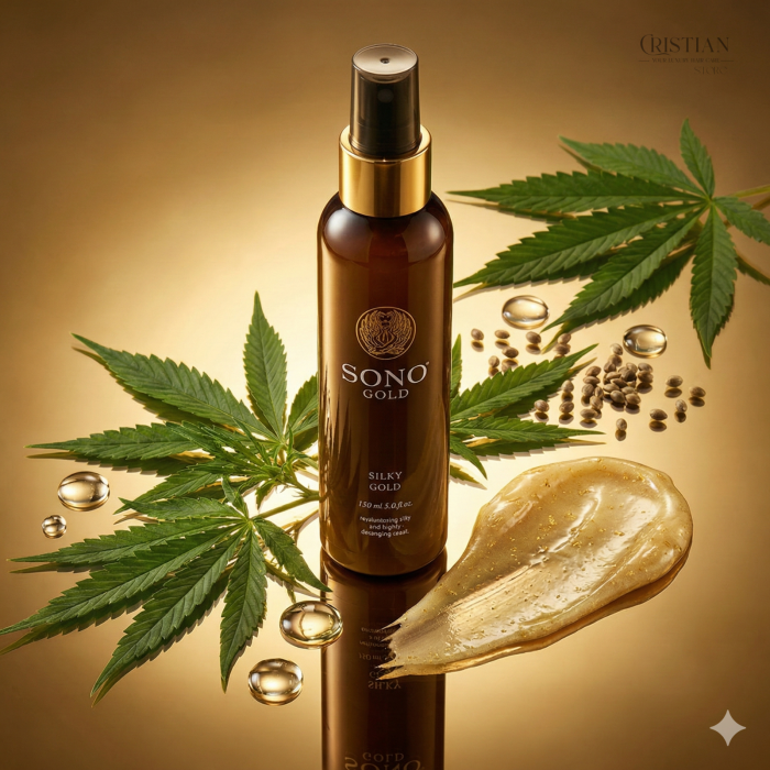 Elixir Leave-in Sono Gold - Reparare Profunda cu Ulei de Canepa [2]