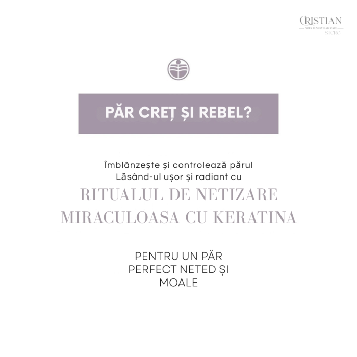 Masca Netezire Medavita Keratin Miracle - Par Drept si Matasos [5]