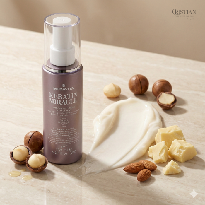 Spray Protectie Termica Medavita Keratin Miracle - Netezire si Anti Frizz [2]