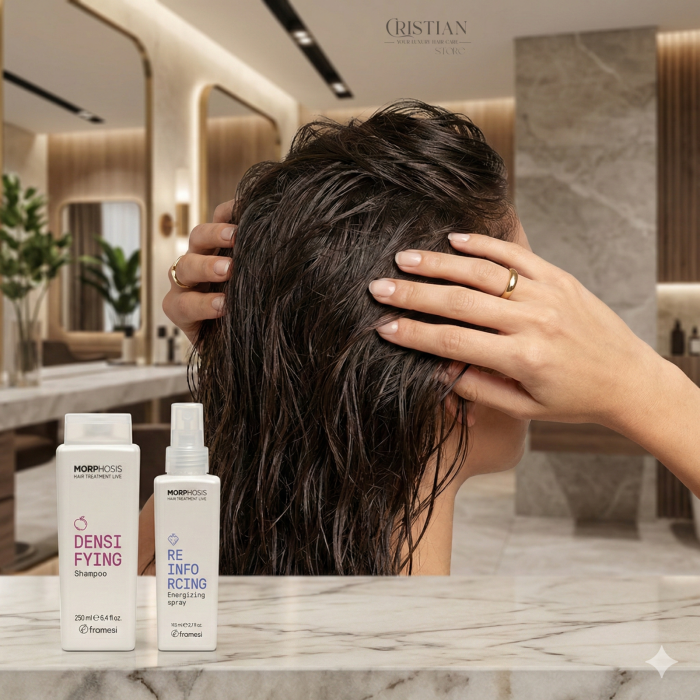 Kit Framesi Morphosis Densifying Sampon si Spray Energizant Scalp [4]