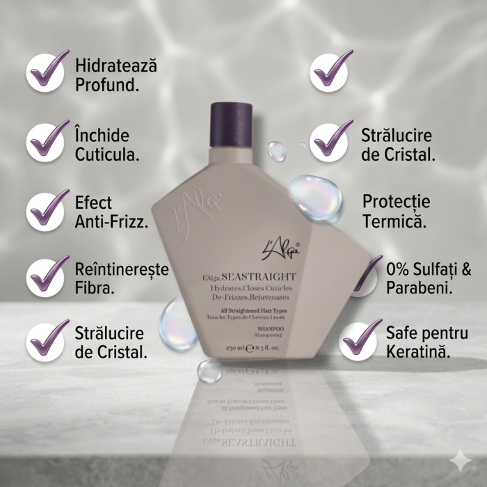 L'Alga SeaStraight Shampoo 250ml [3]