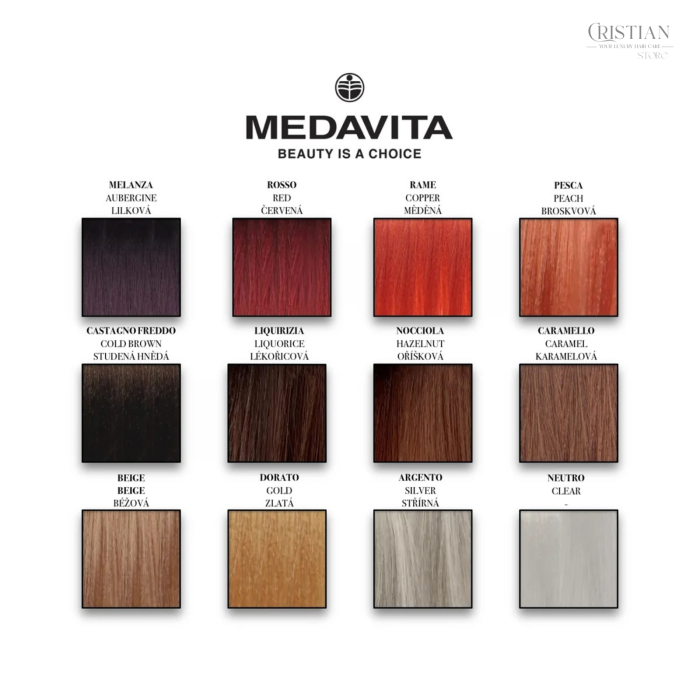 asca Nuantatoare Medavita Choice Mask Gold - Reflexii Aurii si Hidratare [7]