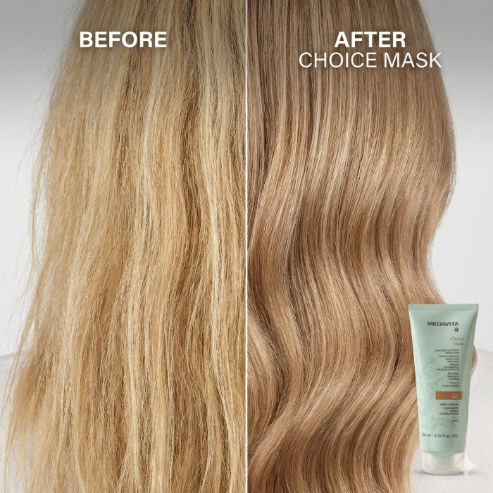 Masca Nuantatoare Medavita Choice Mask Beige - Refresh Culoare Blond Bej [8]