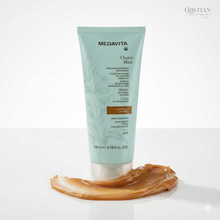 Masca Nuantatoare Medavita Choice Mask Caramel - Reflexii Calde si Stralucire [2]