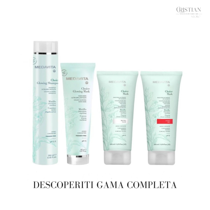 Masca Nuantatoare Medavita Choice Mask Caramel - Reflexii Calde si Stralucire [6]