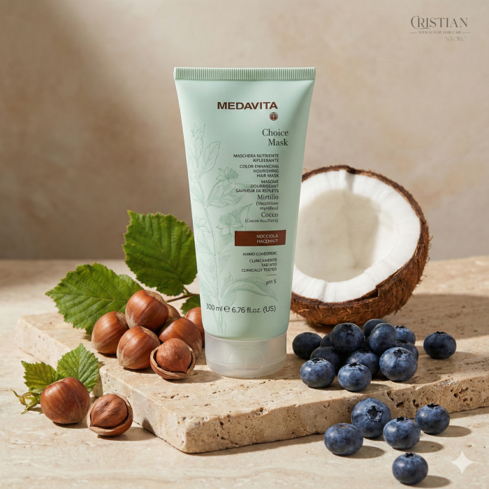Masca Nuantatoare Medavita Choice Mask Hazelnuts - Culoare Aluna Naturala [3]