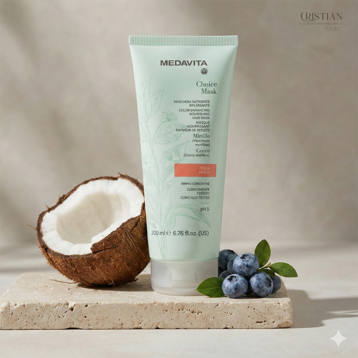 Masca Nuantatoare Medavita Choice Peach - Culoare Piersica si Hidratare [3]