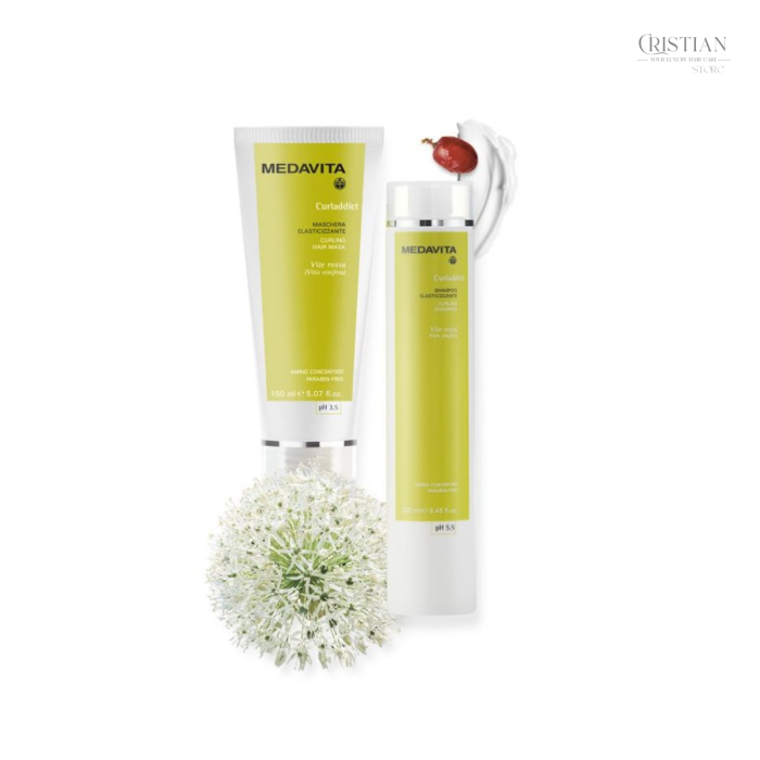 Masca Par Cret Medavita Curl Addict - Definire Bucle cu Jojoba [3]