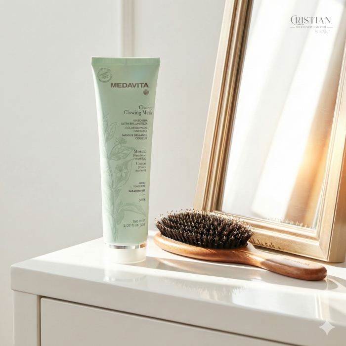 Masca Stralucire Medavita Choice Glowing - Afine si Cocos [5]