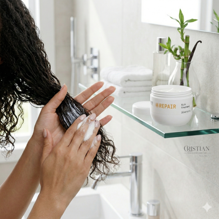 Masca Intensiva Framesi Morphosis Repair Rich - Reconstructie cu Ulei de Camelie si Keratina [4]