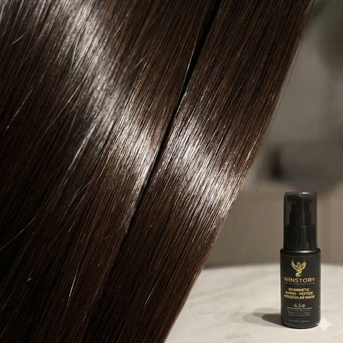 Masca Moleculara Biomimetica Winstory 50ml - Regenerare Leave-In cu Peptide [4]