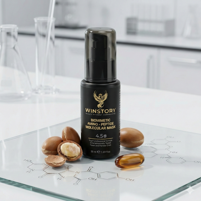 Masca Moleculara Biomimetica Winstory 50ml - Regenerare Leave-In cu Peptide [2]