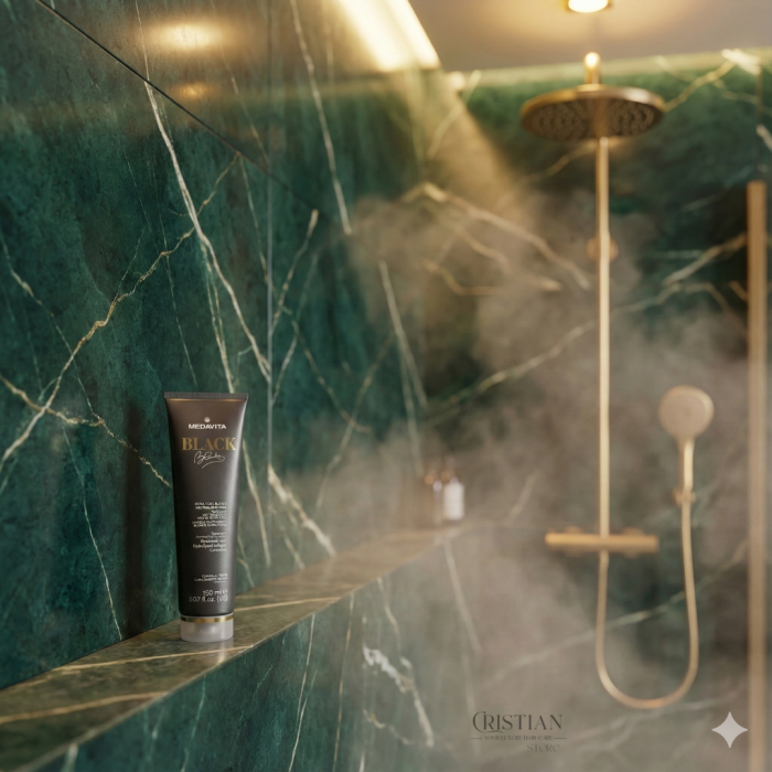 Masca Nuantatoare Profesionala Medavita Black Blondie - Tratament Par Blond si Decolorat [5]