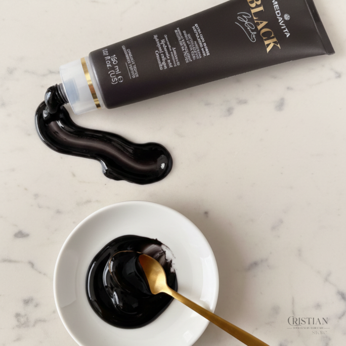 Masca Nuantatoare Profesionala Medavita Black Blondie - Tratament Par Blond si Decolorat [2]