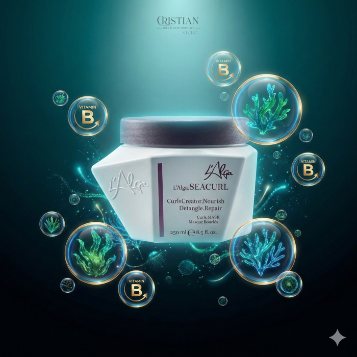 Masca pentru Par Cret L'Alga SeaCurl - Hidratare si Definire fara Sulfati [3]