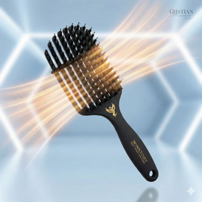 Perie Uscare Par Winstory Win Perfect Brush cu Peri de Mistret si Ventilatie [2]