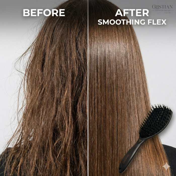 Perie Ventilata Winstory Smoothing Flex - Uscare Rapida cu Peri Mistret [5]