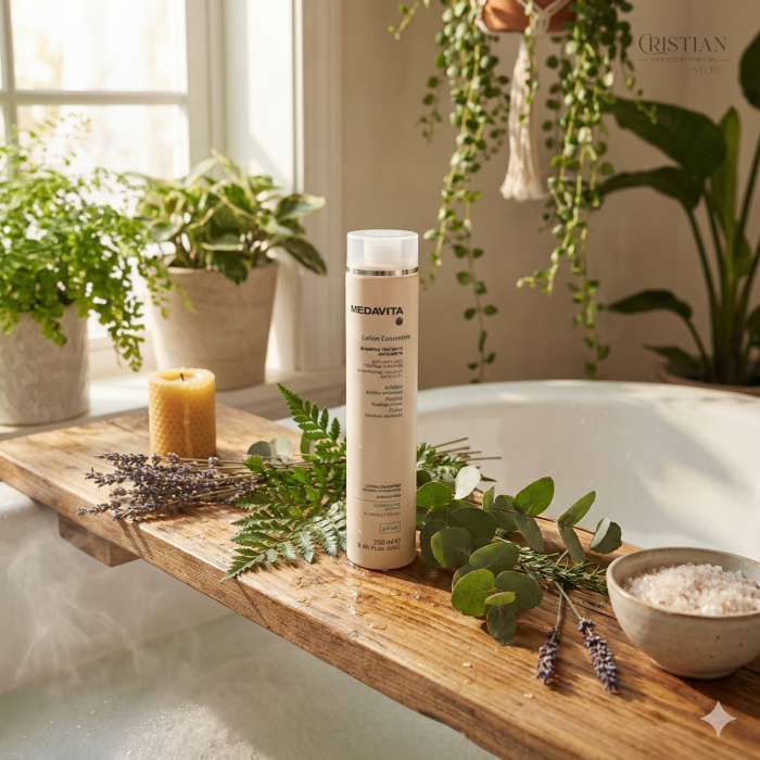 Sampon Anticadere Femei Medavita Lotion Concentree - Stimulare Circulatie [4]