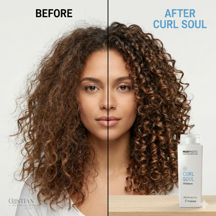 Sampon Par Cret Framesi Curl Soul - Hidratare cu Acid Hialuronic si Bumbac [6]