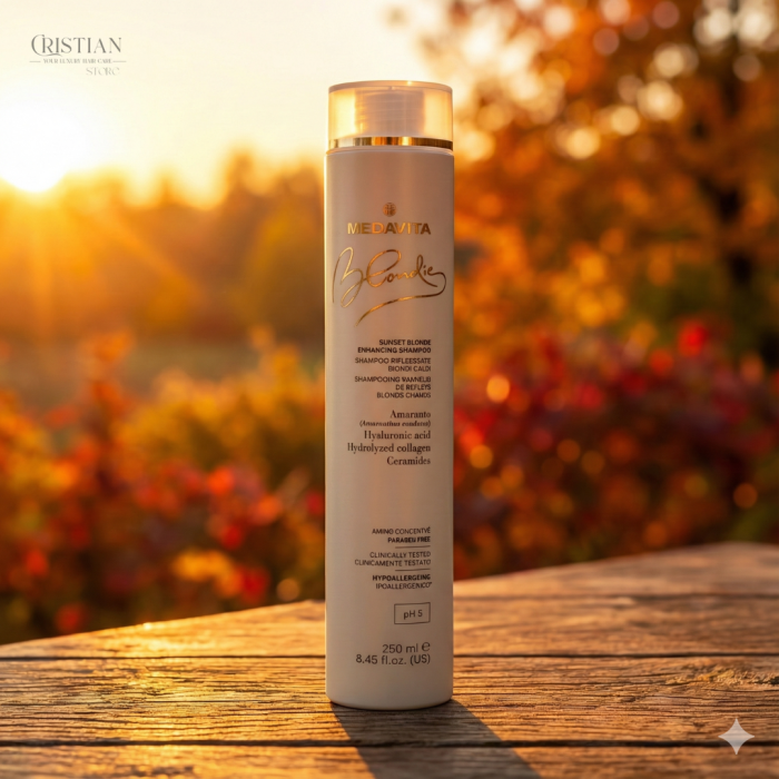 Sampon Nuantator Medavita Sunset Blonde - Reflexe Calde Aurii [4]