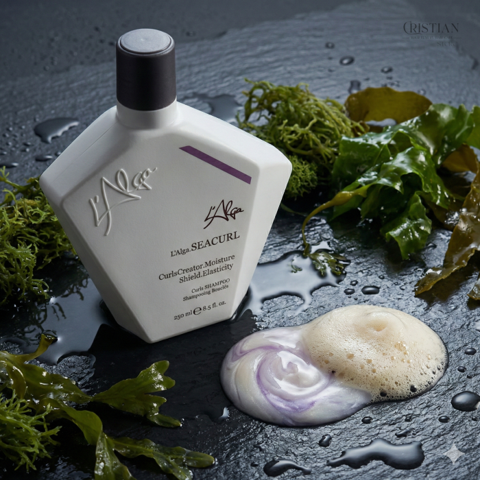 Sampon pentru Par Cret L'Alga SeaCurl - Hidratare fara Sulfati cu Alge [2]